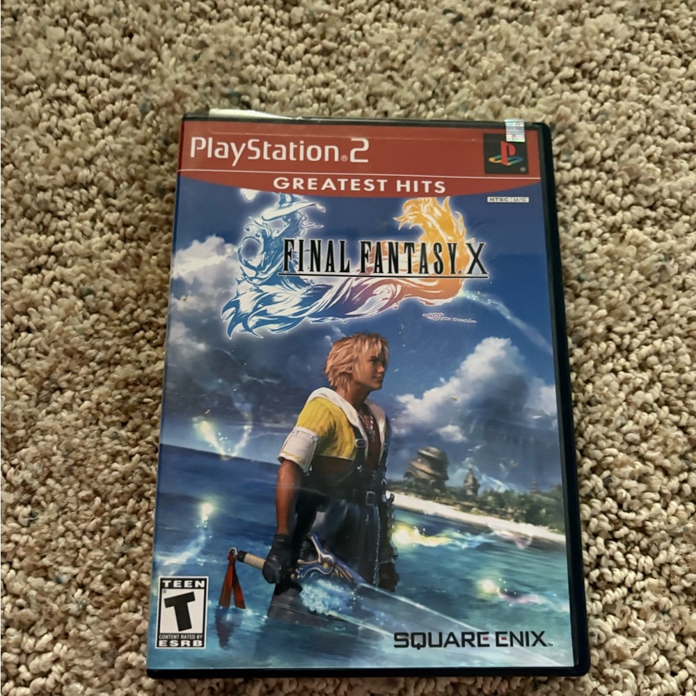 💥Buy 2 Get 1 Free💥 Final Fantasy X for PlayStation 2 - Black Case